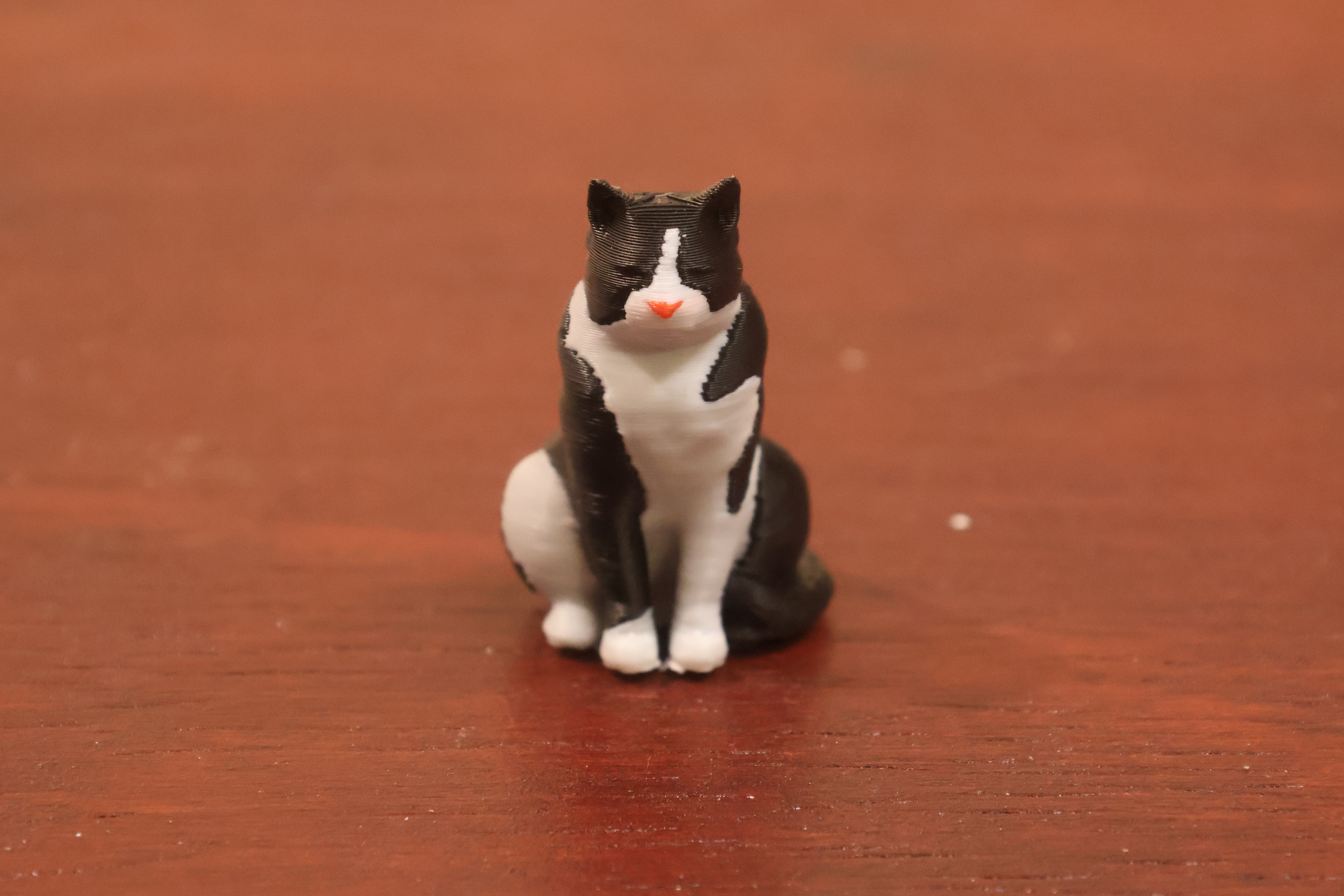 Custom Catan robber figurine — hand-sculpted 3D print from a customer-supplied photo