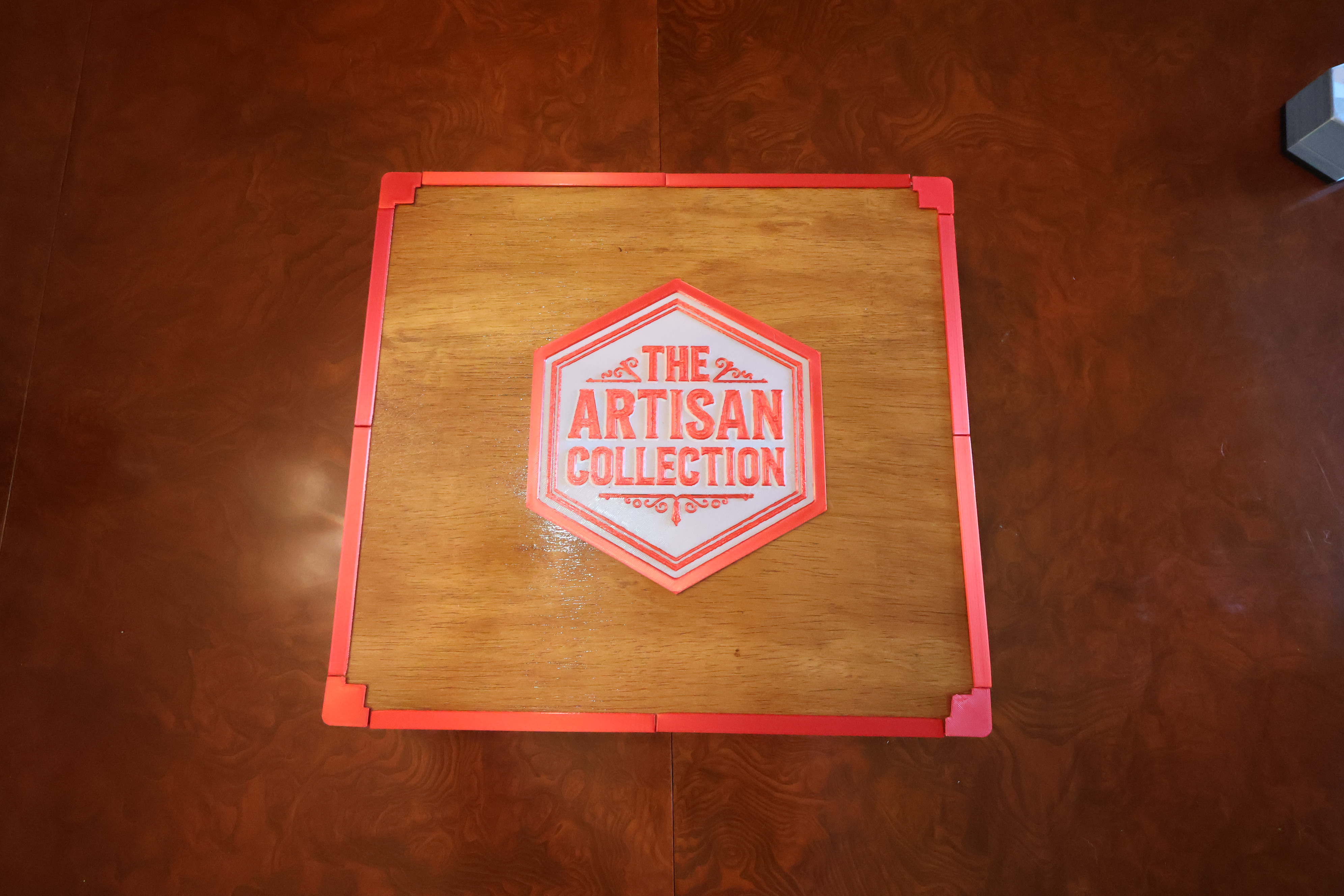Premium tier Catan Artisan set — numbered, signed, all upgrades included